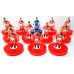 Subbuteo Andrew Table Soccer USSR (CCCP) 1988 on Classic Hasbro Bases